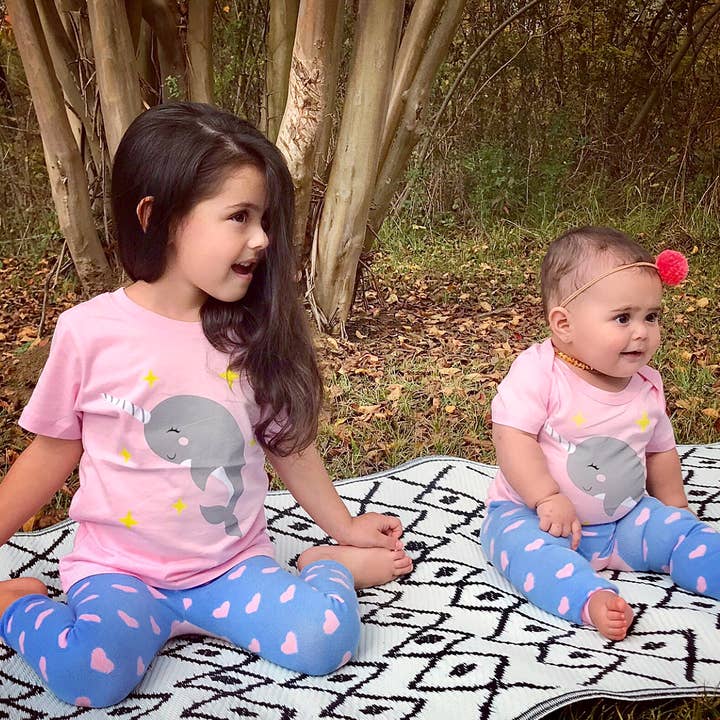 Narwhal Toddler and Kids Shirt for wholesale by Doodle Pants