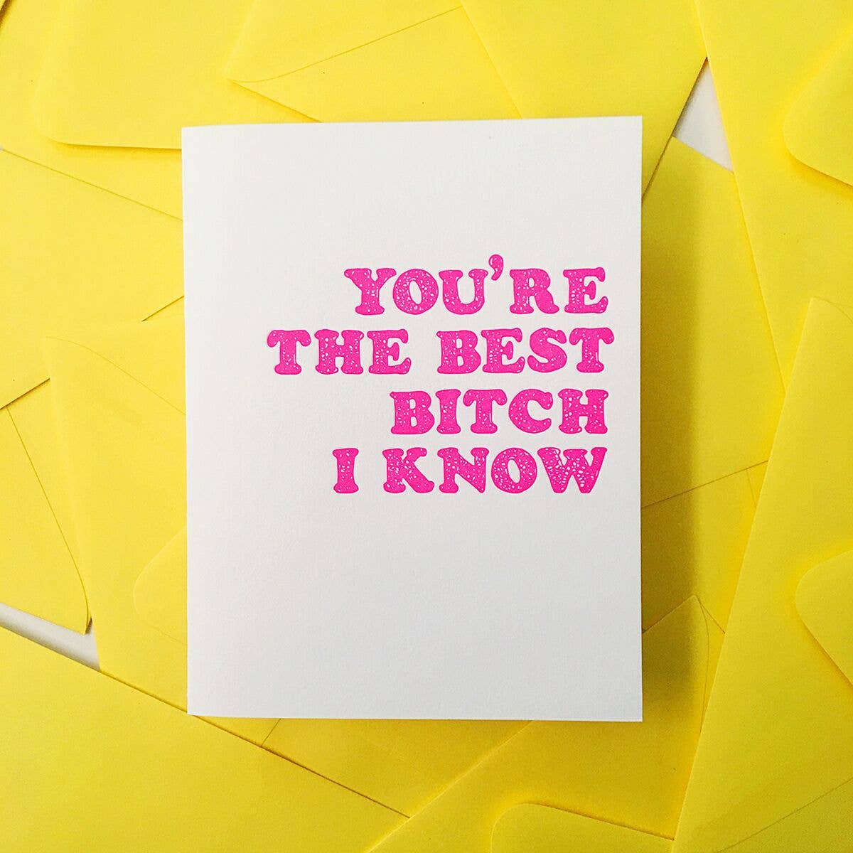 Richie Designs - Wholesale Friendship Card - Best Bitch Card - Bestfriend greeting card1