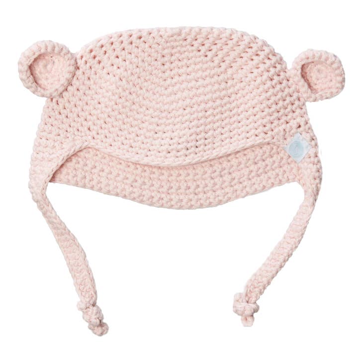 Beba Bean - Wholesale Newborn/Knit Hat - Baby - BABY CROCHET BEAR HAT