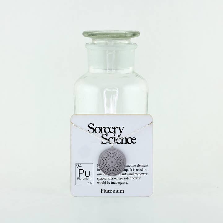 Sorcery Science - Wholesale Halskettinghanger - Plutonium Bohr Model Atom Ketting