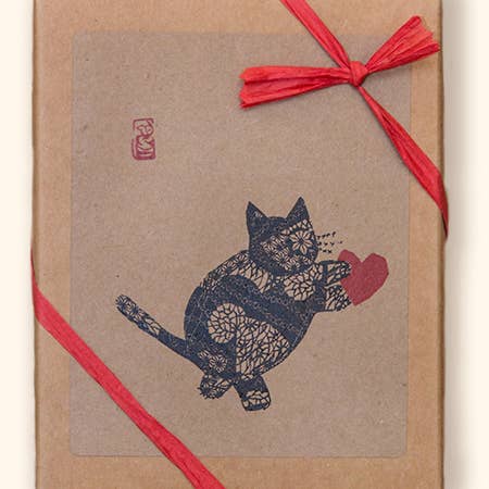 LOVE - Heart Cards Boxed Set for wholesale by HAIKU CATS