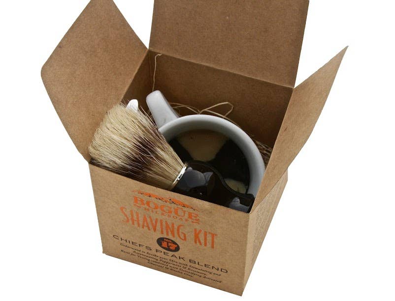 Bogue Milk Soap - Wholesale Shaving Set/Kit - Men's - Goat Milk Shaving Soap Kit No.17 Chiefs Peak Blend2