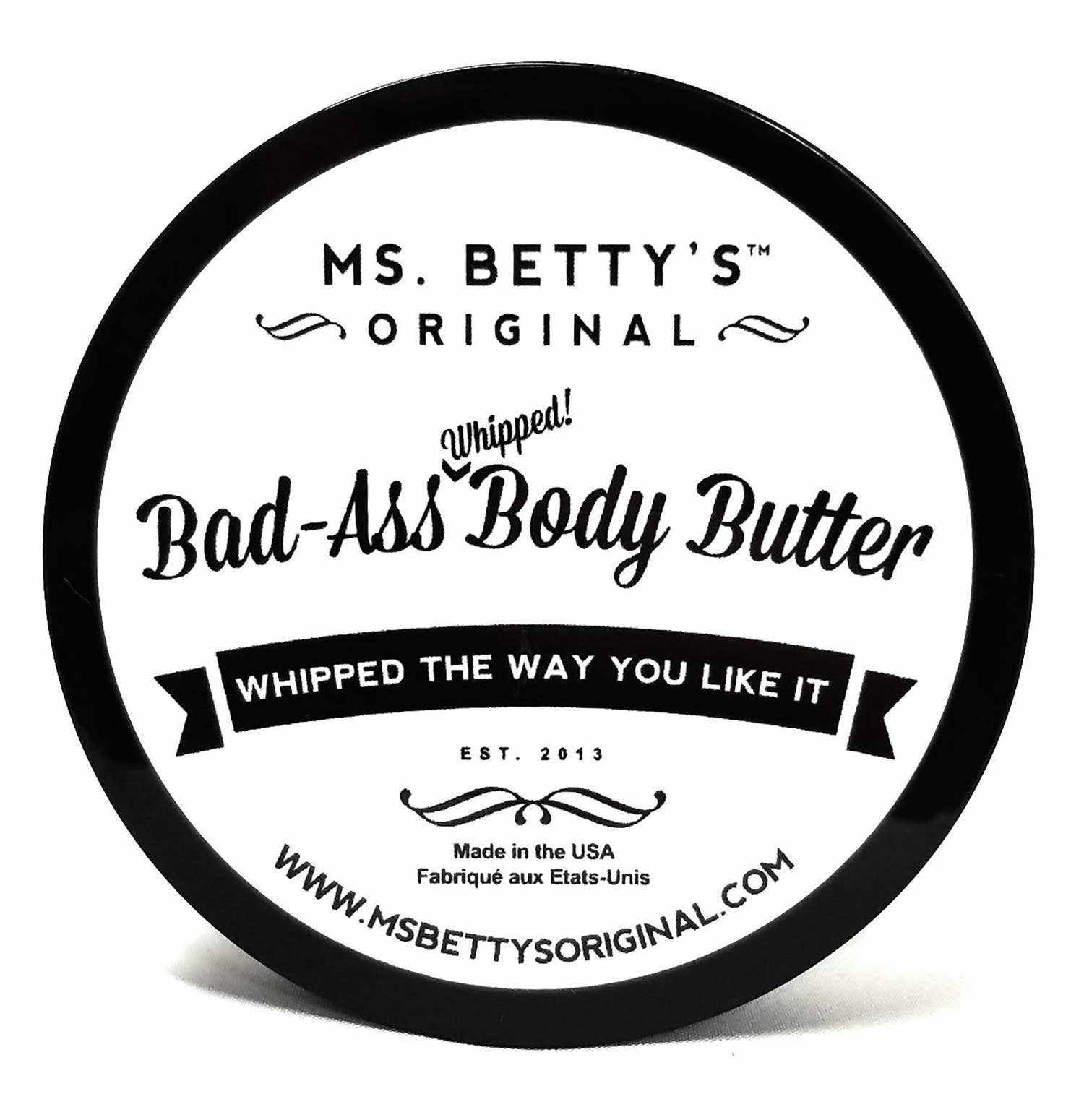 Ms. Betty's Original - Wholesale Body Balm/Butter - Bad-Ass Whipped Body Butter 4 Ounce0