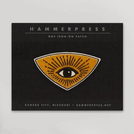 All Seeing Eye Patch for wholesale by Hammerpress