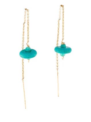 Turquoise Amazonite Earrings for wholesale by Ore & Gold