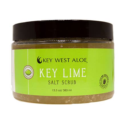 13oz - Key Lime Salt Scrub voor wholesale door Key West Aloe