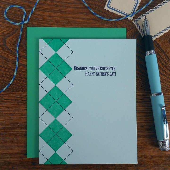 Grand-père Argyle Style pour la vente par a. favorite design