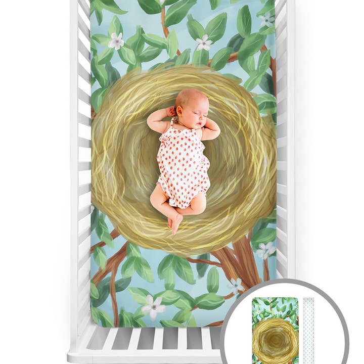 Luvsy - Wholesale Cot/Crib Sheets - Luvsy - Nest Crib Sheets
