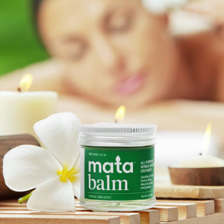 Mata All Natural - Wholesale Healing salve/balm/cream - Herbal Muscle Rub, Massage and Bug Bite Balm, Safe for Kids4