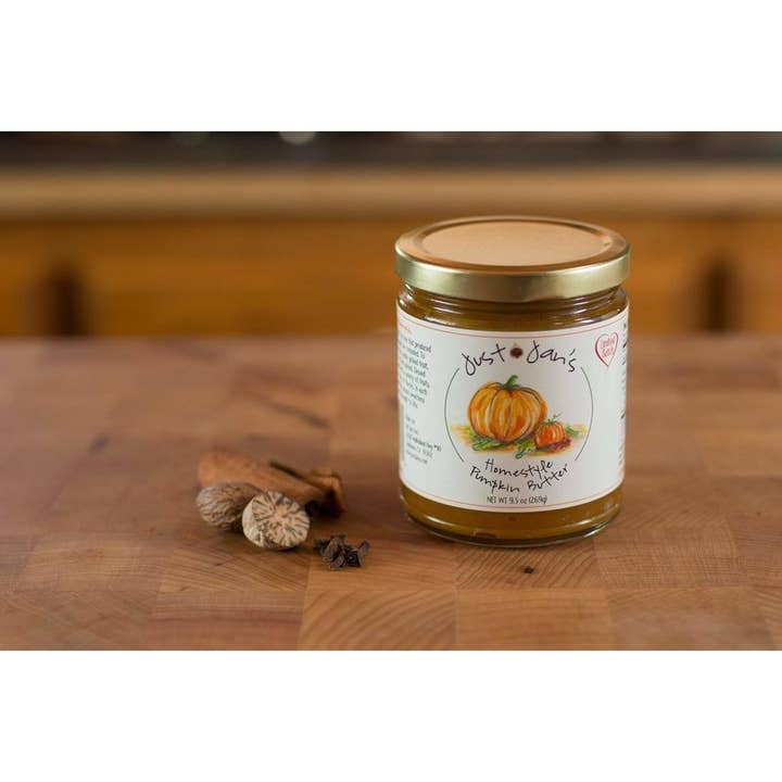 Homestyle Pumpkin Butter for wholesale by Just Jan's