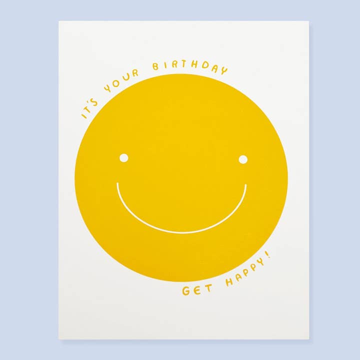 Get Happy Birthday Card for wholesale by The Good Twin