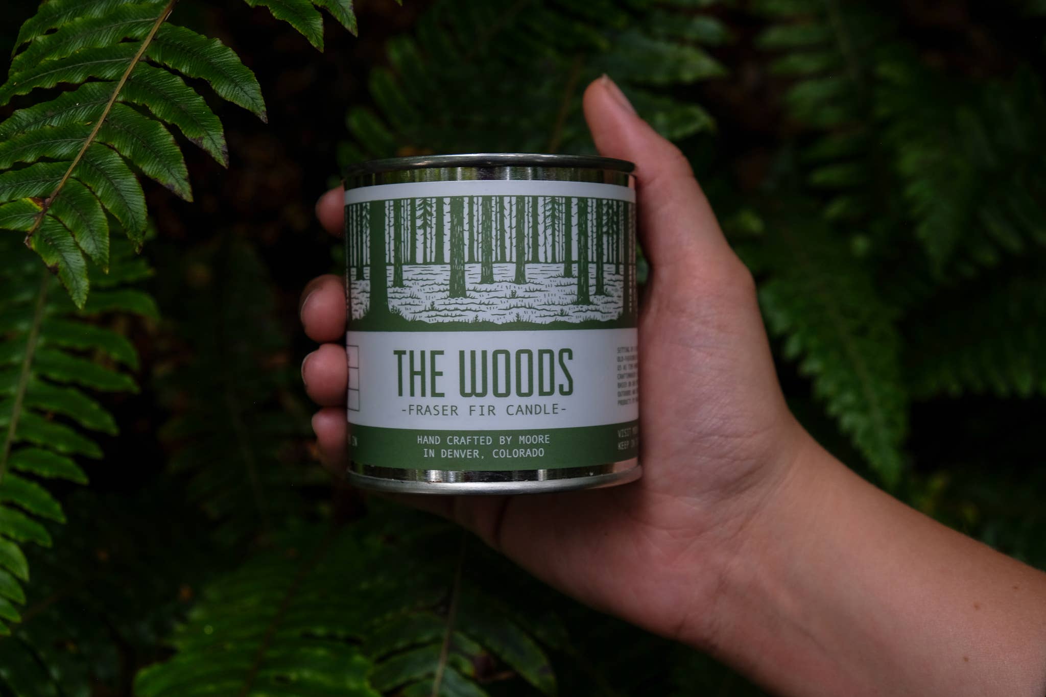 Moore Collection – Vela em jarro/copo por atacado – The Woods Candle-Pint1