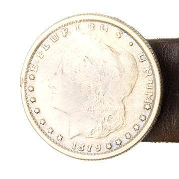 Ceinture à pièces vintage pour la vente par Alkemie Jewelry