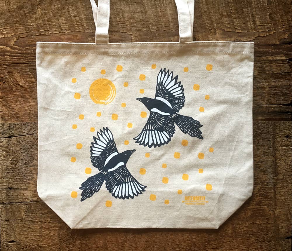 Noteworthy Paper & Press - Wholesale Tote Bag - Women's - Magpie Tote Bag1