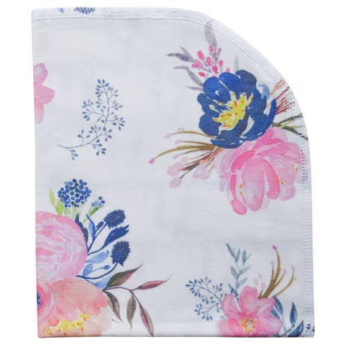 Jennifer Ann - Wholesale Bedding Blanket - Kids & Baby - Baby/Kids Organic Blanket - midnight blush - STANDARD0