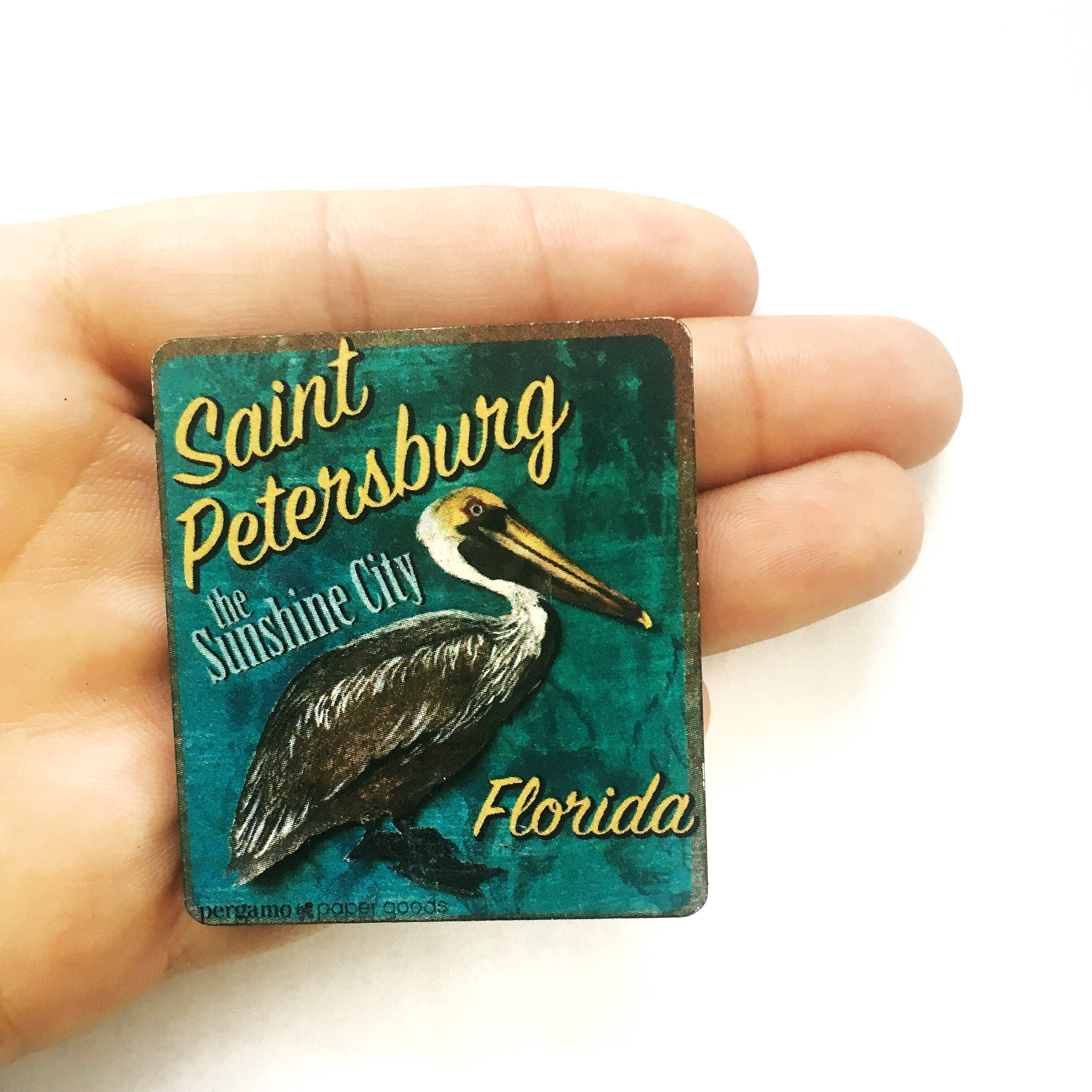 Pergamo Paper Goods - Wholesale Magnet - St Petersburg Wood Magnet