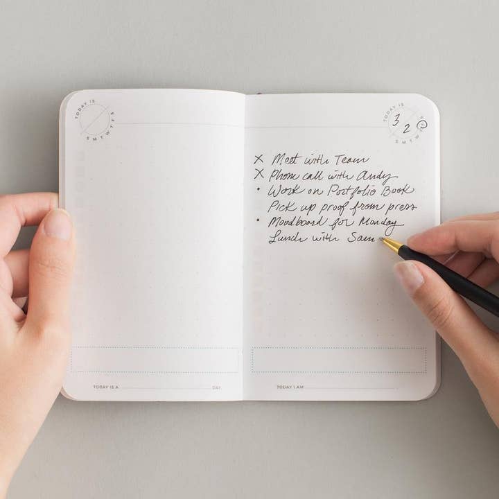 Letterfolk - Wholesale Planner - Today Pocket Planner (Plum)