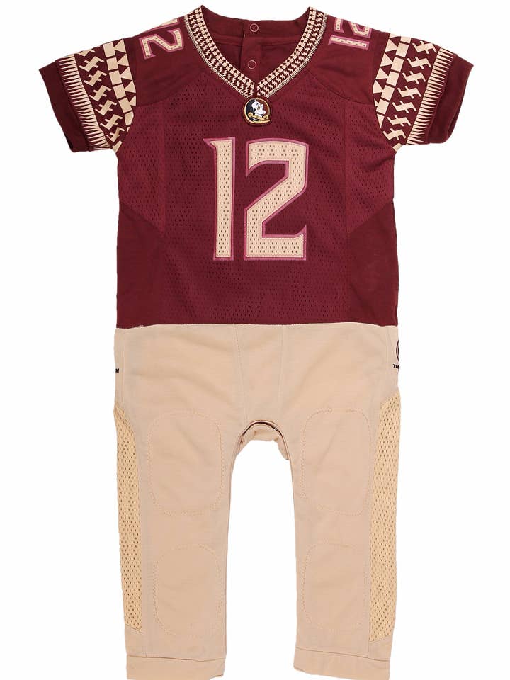 Fast Asleep PJ`s - Wholesale Sleepsuit - Baby - Florida State University FSU - Onesie