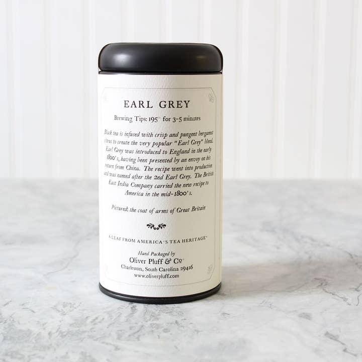 Oliver Pluff & Company - Vendita all'ingrosso Tè in bustine - Earl Grey - 20 bustine di tè in scatola distintiva2