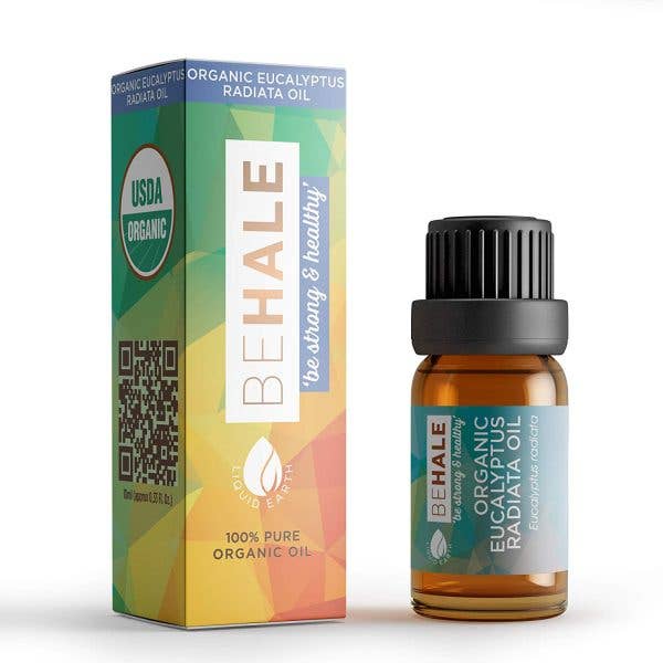 Organic Eucalyptus Radiata Essential Oil 10ml for wholesale by Ponte Vedra Naturals