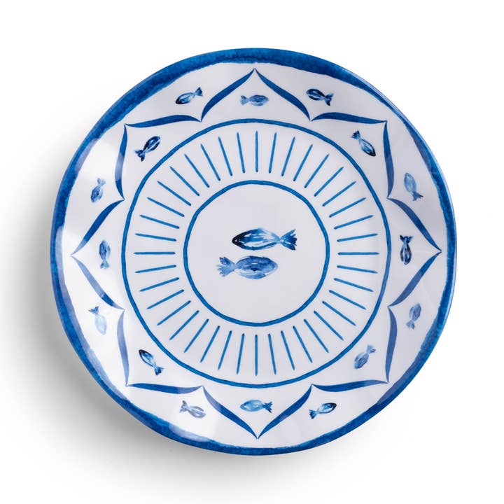 Q Squared - Wholesale Salad Plate - Sardinia 8" Salad Plate0