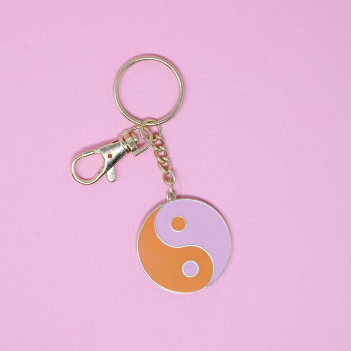 Yin Yang keychain for wholesale by Made Au Gold