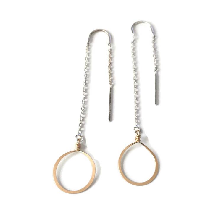 Beth Jewelry – Großhandel Ohrhänger – Circle Einfädler Ohrringe0