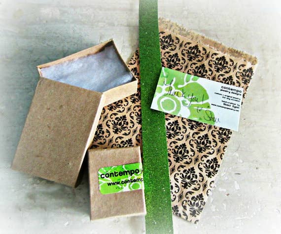 Contempo Jewelry - Wholesale Stud/Post Earrings - Shamrock Copper Stud Earrings4