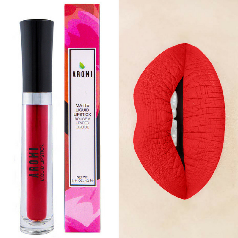Aromi - Wholesale Lipstick - Preppy Red Liquid Lipstick0