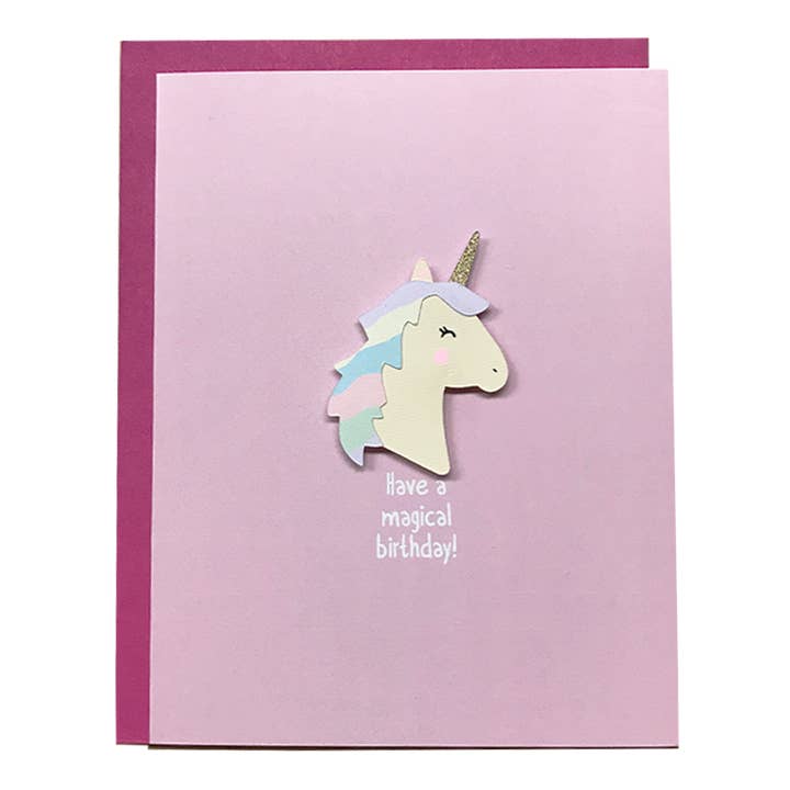 Carte d'anniversaire magique pour la vente par Pepper Pop