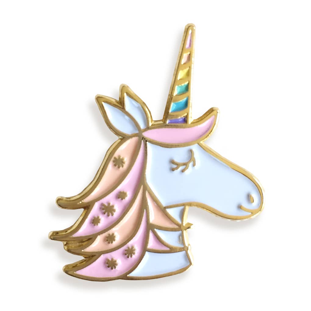 Night Owl Paper Goods - Wholesale Keychain – Women's - Unicorn Gift Set - Keychain & Enamel Pin2