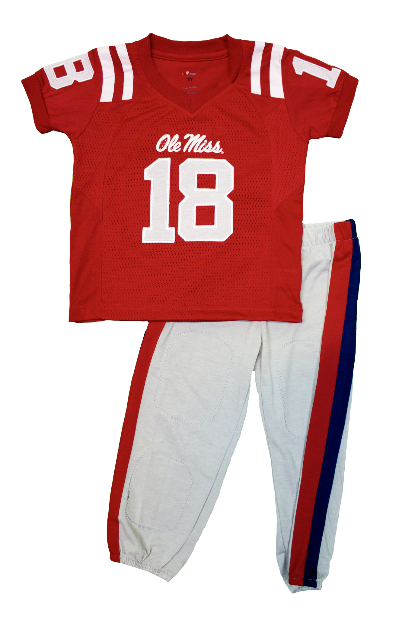 Fast Asleep PJ`s - Wholesale Sleepwear Set - Kids - University of Mississippi - Two Piece0