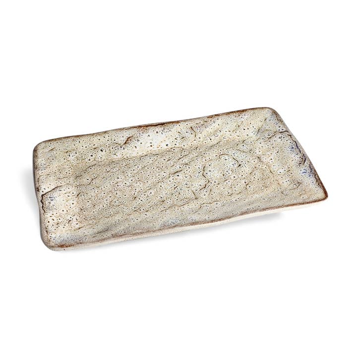Truffle Rectangular Tray for wholesale by Carmel Ceramica