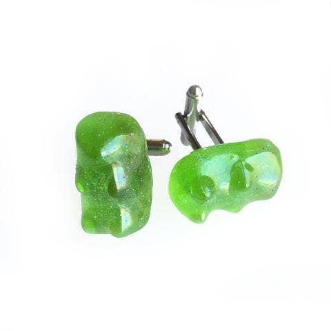 Glitterlimes - Vente Boutons de manchette - Boutons de manchette Real Gummy Ours - Bijoux de bonbons