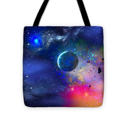 16" x 16" Rogue Planet Tote Bag for wholesale by Don White-Art Dreamer