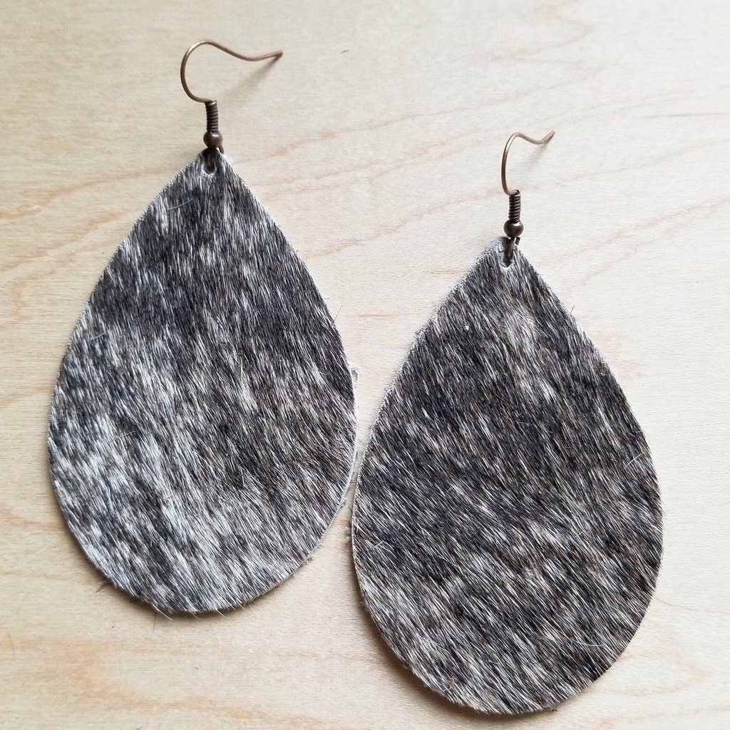 wholesale leather teardrop earrings