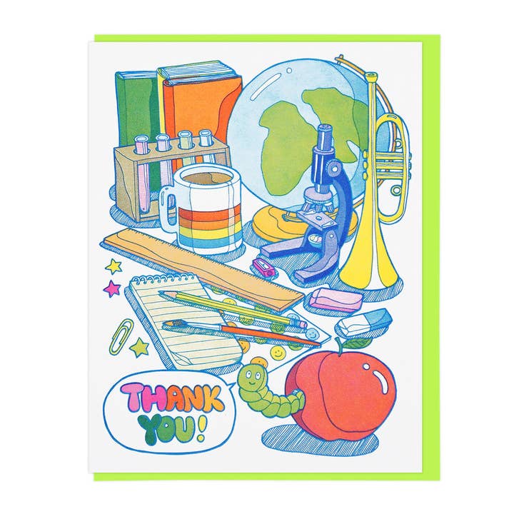 Thank You School Supplies for wholesale by Lucky Horse Press