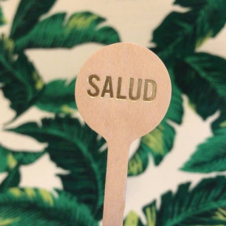 Tulle and Twig – wholesale Drink stirrer – Salud Wooden Drink Stirrers