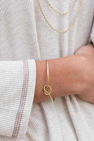 PURPOSE Jewelry - Vente Bracelet manchette - Bracelet Nœud de Mémoire1