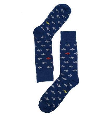 Sok-it by H2 LLC - Vendita all'ingrosso Calzini - Uomo - Calzini Uomo Shark1