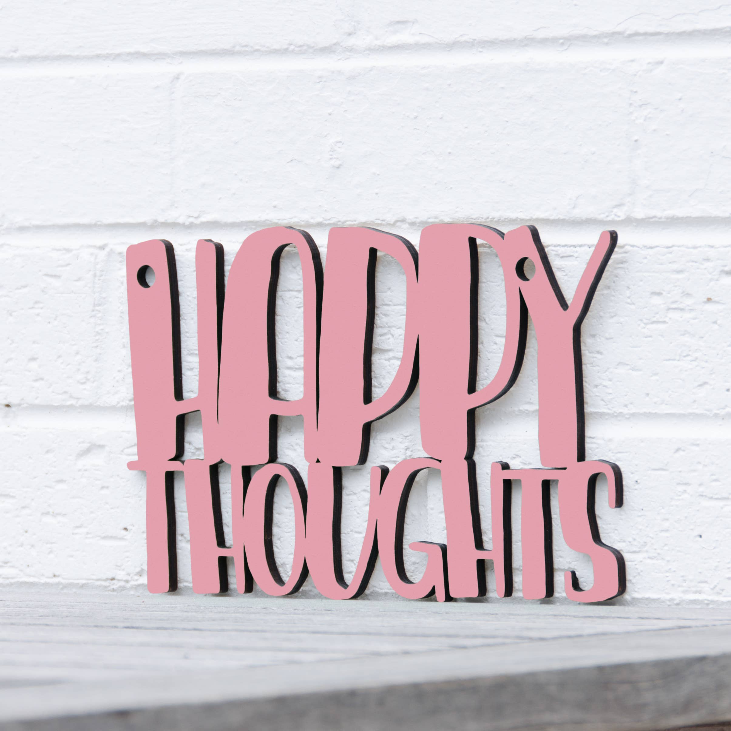 Spunky Fluff - Wholesale Wall Sign - Happy Thoughts5