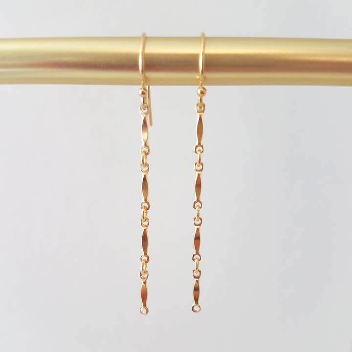 Short Marquis Bar Earrings for wholesale by MissElenious Jewelry