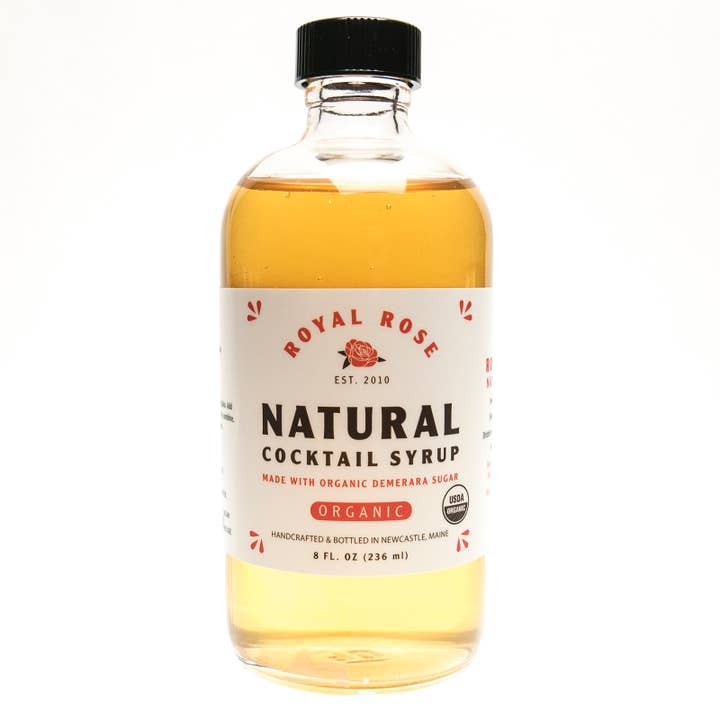 Royal Rose Syrups - Wholesale Cocktail Mix/Syrup - Simple Organic Syrup 8oz