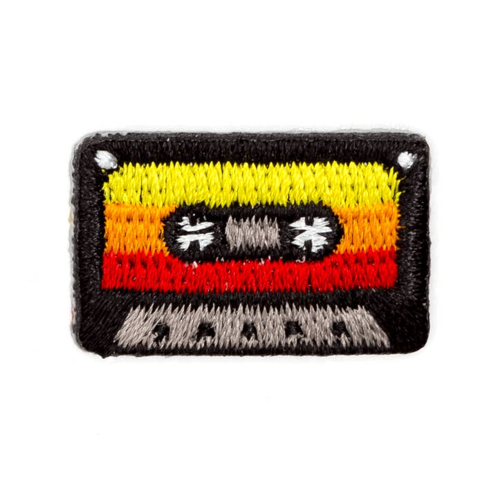 Mix Tape Embroidered Sticker Patch for wholesale by These Are Things