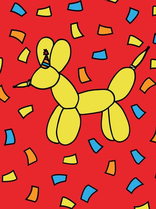 Party-Tierkarte für den Großhandel von Pinky Weber