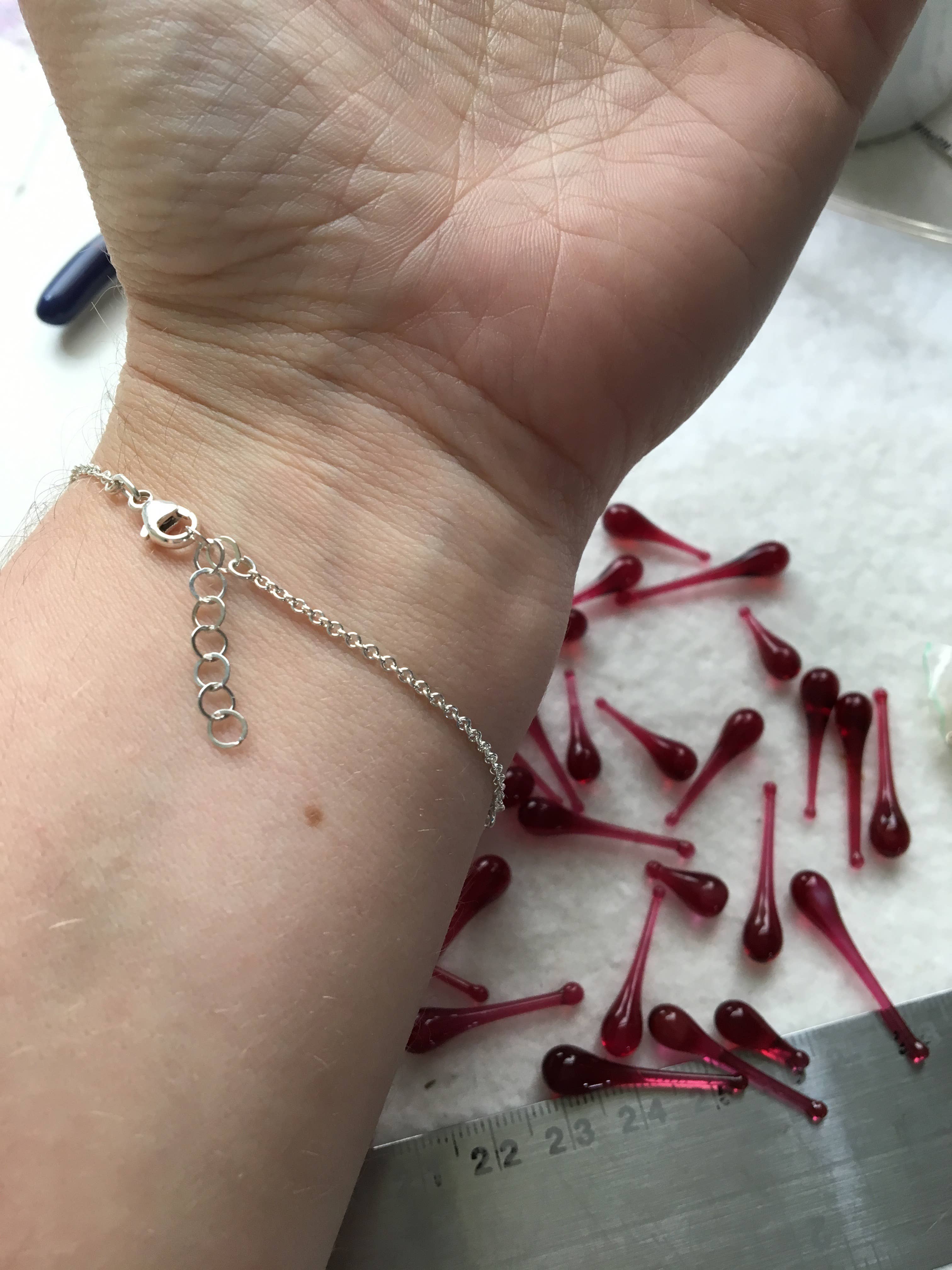 Sundrop Jewelry - Wholesale Charm/Dangle Bracelet - Libra Bracelet - Lobster with 1-inch Extender9