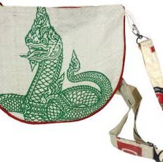 Malia Designs - Wholesale Crossbody Bag - Women's - Eco-Friendly Day Bag - Eco Conscious Handbag - Serpent2