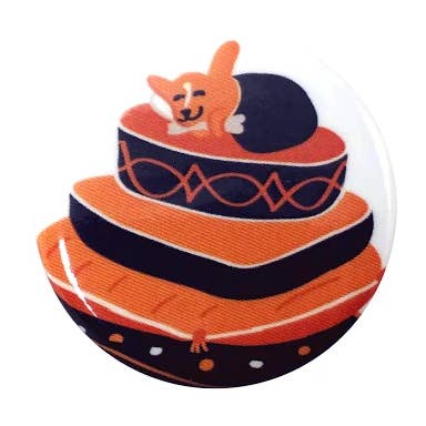 Corgi Dreams - Button for wholesale by Dote Note + Gift