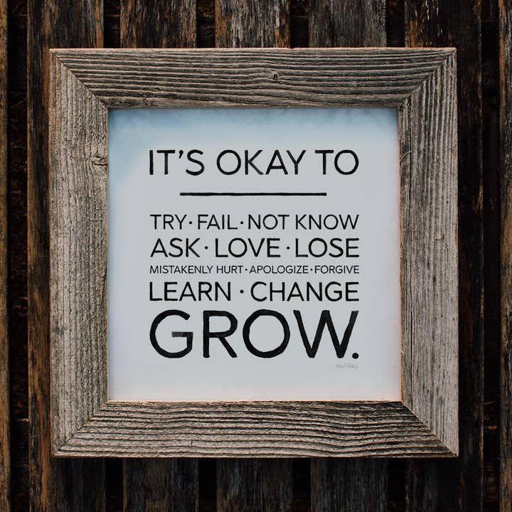 Apprendre, changer, grandir pour la vente par Dream of the Woods