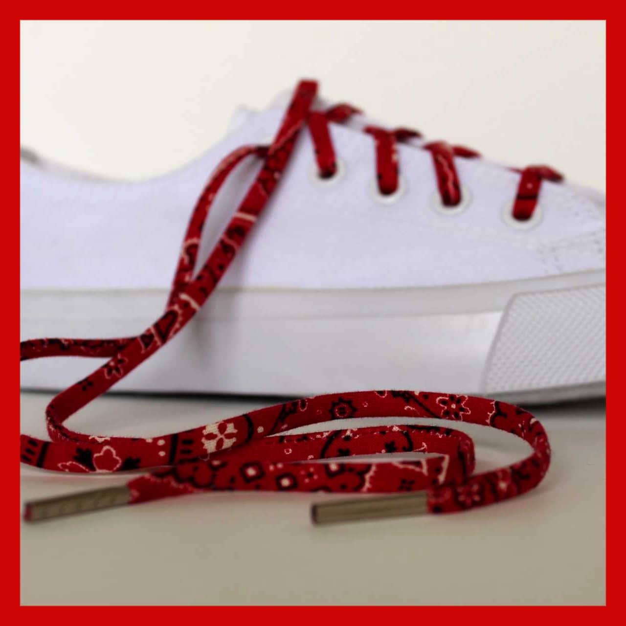 Cute Laces - Wholesale Shoelaces - Kids & Baby - Red Bandana - Cute Shoe Laces - For Adult and Kids7